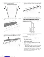 Предварительный просмотр 8 страницы KitchenAid KSC Installation Instructions Manual