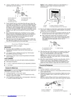 Предварительный просмотр 9 страницы KitchenAid KSC Installation Instructions Manual