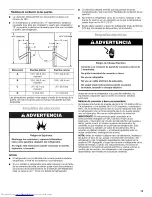 Предварительный просмотр 15 страницы KitchenAid KSC Installation Instructions Manual