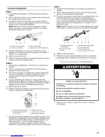 Предварительный просмотр 21 страницы KitchenAid KSC Installation Instructions Manual