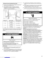 Предварительный просмотр 27 страницы KitchenAid KSC Installation Instructions Manual