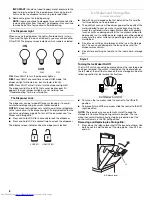 Предварительный просмотр 8 страницы KitchenAid KSC23C8E User Instructions