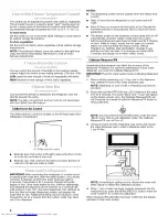 Preview for 6 page of KitchenAid KSC23C8EYB02 User Instructions