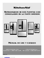 Предварительный просмотр 41 страницы KitchenAid KSC24C8EYB Use & Care Manual