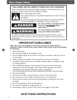 Preview for 4 page of KitchenAid KSC6222 Use & Care Manual