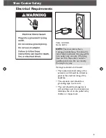 Preview for 5 page of KitchenAid KSC6222 Use & Care Manual