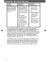 Preview for 14 page of KitchenAid KSC6222 Use & Care Manual