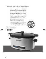 Preview for 16 page of KitchenAid KSC6222 Use & Care Manual