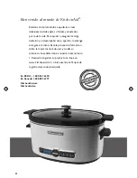 Preview for 31 page of KitchenAid KSC6222 Use & Care Manual