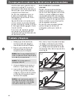 Preview for 41 page of KitchenAid KSC6222 Use & Care Manual