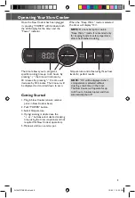 Preview for 9 page of KitchenAid KSC62222 Instructions Manual