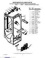 Предварительный просмотр 3 страницы KitchenAid KSCK25FVBL00 Parts List