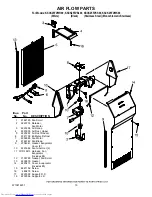 Предварительный просмотр 15 страницы KitchenAid KSCK25FVBL00 Parts List