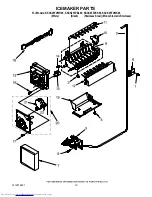 Предварительный просмотр 19 страницы KitchenAid KSCK25FVBL00 Parts List