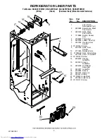 Предварительный просмотр 3 страницы KitchenAid KSCK25FVBL01 Parts List