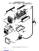 Предварительный просмотр 19 страницы KitchenAid KSCS23FSBL01 Parts List