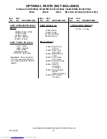 Preview for 21 page of KitchenAid KSCS23FSBL02 Parts List