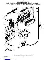 Предварительный просмотр 19 страницы KitchenAid KSCS23FSBL03 Parts List