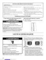 Предварительный просмотр 14 страницы KitchenAid KSCS23FTBL00 Use & Care Manual