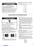 Предварительный просмотр 13 страницы KitchenAid KSCS23FVBL00 User Instructions