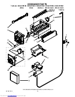 Предварительный просмотр 19 страницы KitchenAid KSCS23FVBL01 Parts List