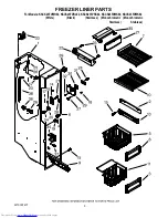 Предварительный просмотр 5 страницы KitchenAid KSCS23FVBL02 Parts List