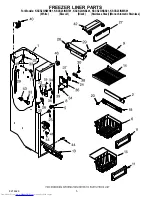 Предварительный просмотр 5 страницы KitchenAid KSCS23INBL01 Parts List