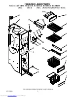 Предварительный просмотр 5 страницы KitchenAid KSCS23INBL03 Parts List