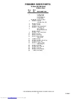 Preview for 12 page of KitchenAid KSCS25FJSS00 Parts List