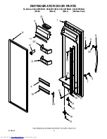 Предварительный просмотр 9 страницы KitchenAid KSCS25FKBL01 Parts List