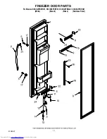 Предварительный просмотр 11 страницы KitchenAid KSCS25FKBL01 Parts List