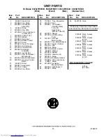 Предварительный просмотр 16 страницы KitchenAid KSCS25FKBL01 Parts List