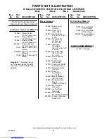 Предварительный просмотр 21 страницы KitchenAid KSCS25FKBL01 Parts List