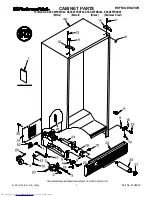 Предварительный просмотр 1 страницы KitchenAid KSCS25FKBL02 Parts List