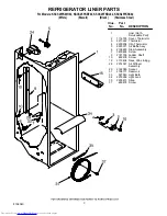 Предварительный просмотр 3 страницы KitchenAid KSCS25FKBL02 Parts List