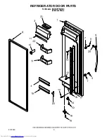 Предварительный просмотр 9 страницы KitchenAid KSCS25FKSS00 Parts List