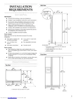 Preview for 3 page of KitchenAid KSCS25FKSS01 Installation Instructions Manual