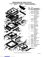 Предварительный просмотр 4 страницы KitchenAid KSCS25FSBL00 Parts List