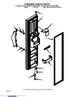 Предварительный просмотр 11 страницы KitchenAid KSCS25FSBL00 Parts List