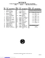 Предварительный просмотр 18 страницы KitchenAid KSCS25FSBL00 Parts List