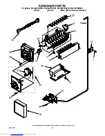 Предварительный просмотр 19 страницы KitchenAid KSCS25FSBL00 Parts List