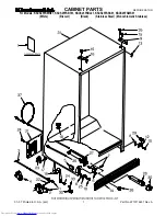 Предварительный просмотр 1 страницы KitchenAid KSCS25FSBL01 Parts List