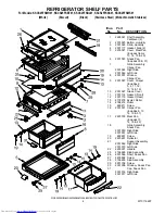 Предварительный просмотр 4 страницы KitchenAid KSCS25FSBL01 Parts List