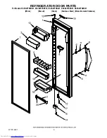 Предварительный просмотр 9 страницы KitchenAid KSCS25FSBL01 Parts List