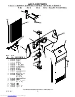 Предварительный просмотр 15 страницы KitchenAid KSCS25FSBL01 Parts List