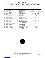 Предварительный просмотр 18 страницы KitchenAid KSCS25FSBL01 Parts List