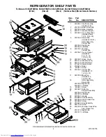 Предварительный просмотр 4 страницы KitchenAid KSCS25FSBL02 Parts List