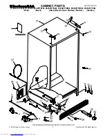 KitchenAid KSCS25FTBL00 Parts List предпросмотр