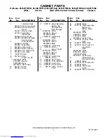 Preview for 2 page of KitchenAid KSCS25FTBL00 Parts List