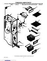 Preview for 5 page of KitchenAid KSCS25FTBL00 Parts List